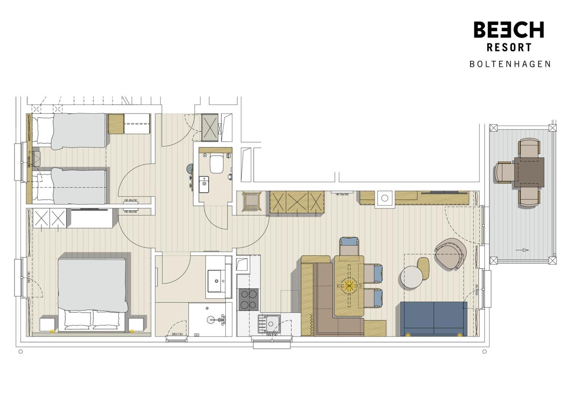 Beech Resort Boltenhagen מראה חיצוני תמונה