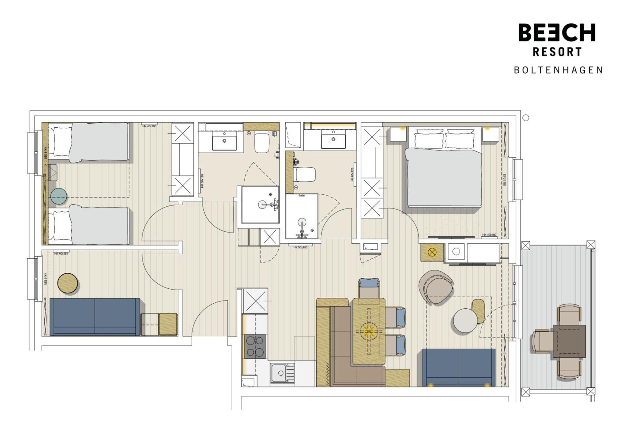 Beech Resort Boltenhagen מראה חיצוני תמונה
